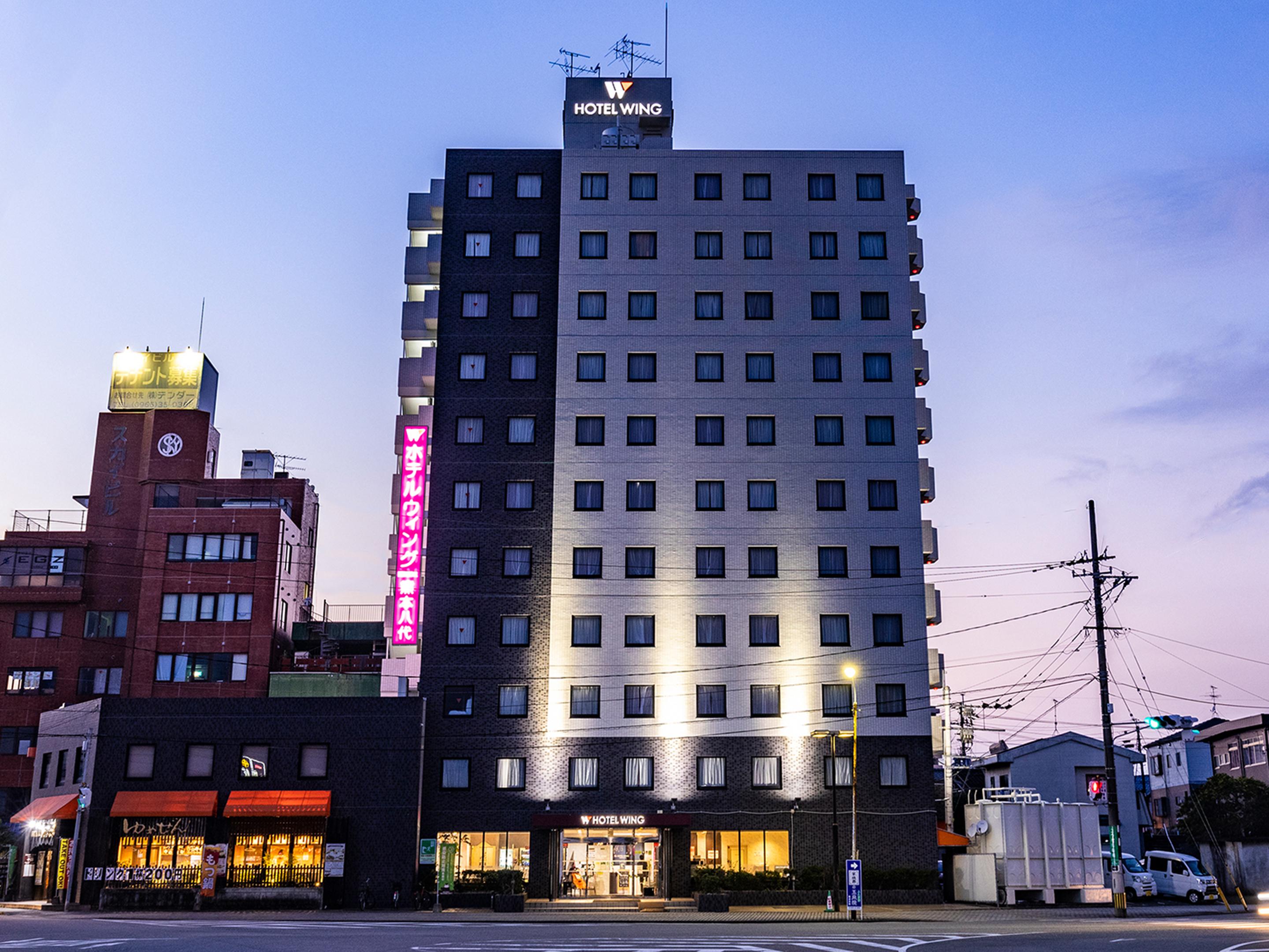Hotel Wing International Kumamoto Ятсуширо Екстериор снимка
